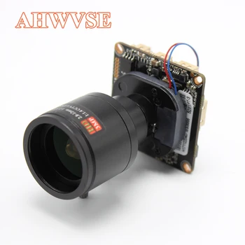 AHWVE DIY Široký Pohľad 2.8-12mm Objektívom 1080P 2MP IP Kamera modul Doska s IRCUT RJ45 Kábel ONVIF H264 Mobile APLIKÁCIE XMEYE