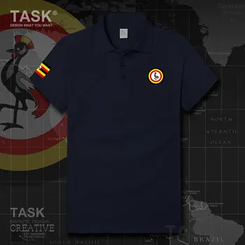 Air Force Uganda Ugandských UGA t shirt Priedušná Bavlna Pánske Polo Tričko Značky Krátke Golf, Tenis Plus Veľkosť Oblečenie Bežné Topy