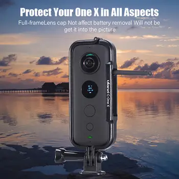 Akcia Fotoaparát Ochrany Rám Pre Insta360 One X GoPro Rozhranie S Objektívom Ochranný Kryt Králik Klietky Rám Príslušenstvo