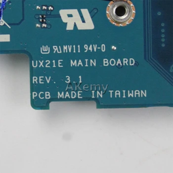 Akemy UX21E S i5-2467 CPU 4 gb RAM Doske REV3.1 Pre Asus UX21 UX21E notebook doske USB 3.0 testované Práca