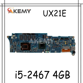 Akemy UX21E S i5-2467 CPU 4 gb RAM Doske REV3.1 Pre Asus UX21 UX21E notebook doske USB 3.0 testované Práca