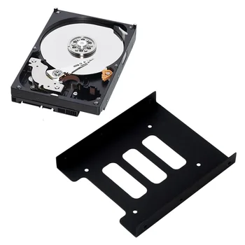 Ako 2,5 do 3,5 SSD pevný disk, montáž adaptéra, stolný pevný disk počítača držiak