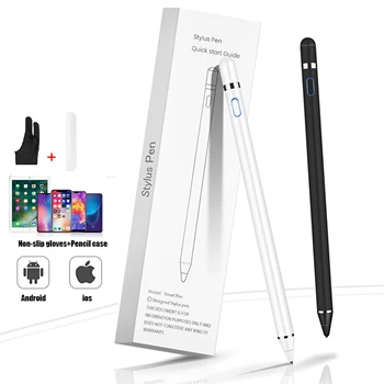 Aktívne Stylus Pen Kapacitný Dotykový Displej Ceruzka Pre Samsung Xiao HUAWEI Tabletu iPad Telefóny iOS Android Pre Kreslenie Ceruzkou