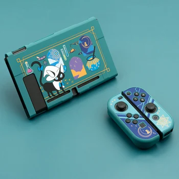 Alchýmia Mačka Prepínač Ochranný Plášť Pevný Kryt Shockproof JoyCon Radič Split Bývanie Prípade Pre Nintendo Prepínač Príslušenstvo