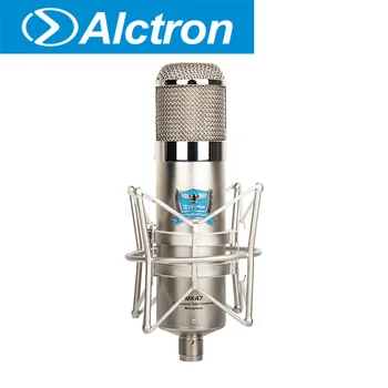 Alctron MK47 Profesionálne Veľké Membrána Rúrky Kondenzátora Štúdiový Mikrofón, Pro trubice nahrávanie kondenzátora mic používa v etape