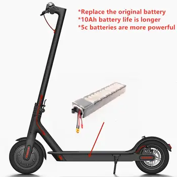 Aleaivy 36V 10S3P 9.6 Ah 10Ah 500 watt lítium-iónová batéria pre Xiao mijia m365 pro e-bike požičovňa skútrov s 20A BMS