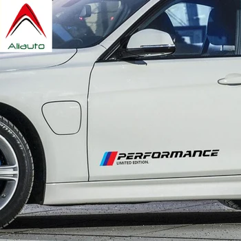 Aliauto 2 X Výkon Limited Edition Dvere Auta & Pás Riadok Samolepky Príslušenstvo pre BMW X1 X3 X4 X5 X6 M1 M2 M3 M5 M6 5series