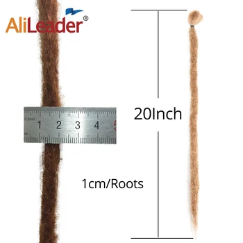 Alileader 5 a 10 Prameňov Háčkovanie Pletenie Ručné Dredy predlžovanie Vlasov 7G Čistý 52Colors Pletenie Vlasy Prírodné a Syntetické Vlasy