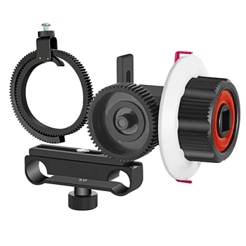 AM05-Zameriavajú s Výstroj Krúžok Pás pre Canon a Iné DSLR Fotoaparát, Videokamera DV Video Zapadne 15 mm Rod Filmovej Tvorby Systému
