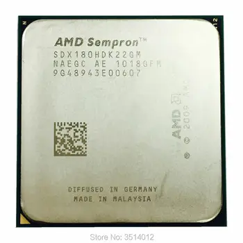 AMD Sempron X2 180 2,4 GHz Dual-Core CPU Procesor SDX180HDK22GM Socket AM3