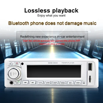 AMPrime Autoradio 1 din autorádio Bluetooth Hudba MP3 Prehrávač Multimediálnych súborov technickej Podpory FM, USB/SD/AUX Vstup, Auto Audio Stereo Prijímač