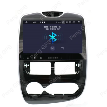 Android 10.0 Auta GPS Navigácie DVD Prehrávač pre Renault Clio 2013-2016 Vstavaný DSP 1024*600 10.1 Palcový IPS Displej Headunit