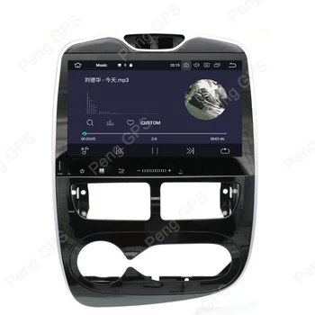 Android 10.0 Auta GPS Navigácie DVD Prehrávač pre Renault Clio 2013-2016 Vstavaný DSP 1024*600 10.1 Palcový IPS Displej Headunit
