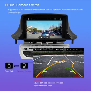 Android 10.0 Auto Stereo Prehrávači DVD, GPS, Glonass Navigácia na Renault Megane 3 Pôsobeniu 4GB 32G Video, Multimediálne Rádio