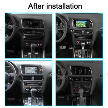 Android 10 obrazovke Auto multimediálny Prehrávač pre AUDI Q5 A4 B8 2009 2010-auta GPS navigácie, audio rádio stereo BT vedúci jednotky