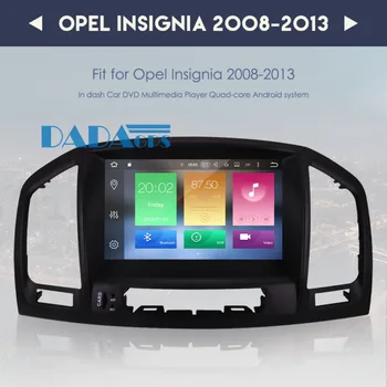 Android 8.0 7.1 Auto DVD Prehrávač, Rádio, GPS Navigácia pre Opel Vauxhall pre Holden Insígnie na obdobie 2008-2013 Multimediálna Navigácia Audio Auto