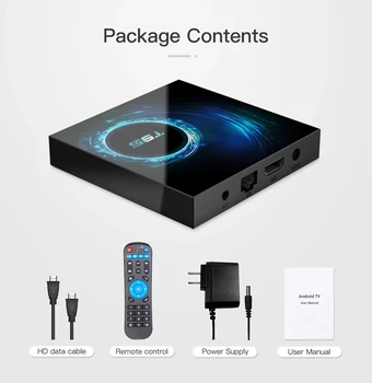 Android TV Box Android 10 T95 6K H616 Quad Core Media Player Play Store Zadarmo Rýchle Android Smart Tv Set-Top Box PK H96max