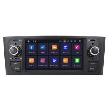 Android10.0 4G+64GB auto Nie DVD prehrávač multimediálnych Rádia Pre Fiat Grande Punto Linea 2006-2012 GPS Navigácia Vstavané DSP rádio