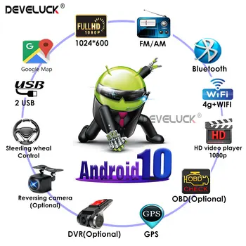 Android10.0 6 G+128 G 4G+WiFi autorádio, RDS DSP IPS Multimediálny Prehrávač Pre Kia Cerato 3 YD roky 2013-2017 Navigácie GPS Vedúci Jednotky 2 din