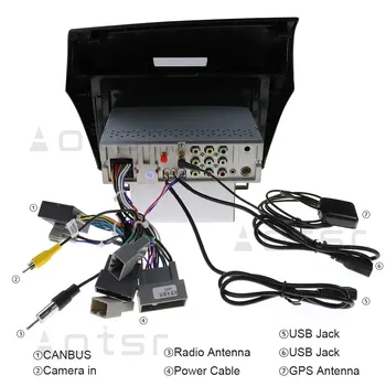 Android10.0 Auto DVD Prehrávač Multimediálnych Rádiová jednotka Pre Honda Jade 2010-2017 auta s GPS Mapy Navigácia Vedúci Jednotky rádio Hráčov