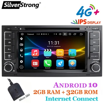 Android10,4G 64 G,CarPlay,Auto DVD,pre VolksWagen Touareg,Rádio Transporter T5,možnosť 32G,4G Sim karty Modemu