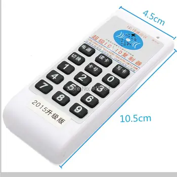 Anglický ver Ručné 125Khz-13.56 MHZ 5 frekvencie (RFID) Rozmnožovacie/Kopírka Spisovateľ+T5577/em4305 karty tag +IC(UID) karta+NFC kľúč