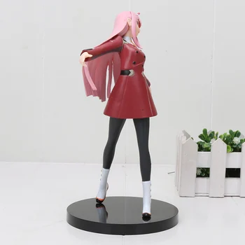 Anime MILÁČIK v FRANXX Obrázok Nula Dva 02 PVC Akcie Figurals Zberateľskú Model Hračky 21 cm