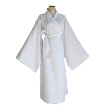Anime Noragami Yukine Cosplay Kostým Biele Kimono Yukata ( Oblečenie + Pás ) Halloween Kostýmy