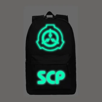 Anime SCP batoh deti študentský batoh aktovka svetelný batoh taška
