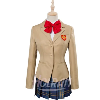 Anime Toaru Majutsu č Index Cosplay Misaka Mikoto Cos Halloween Party Kostým školskú uniformu námorníka šaty