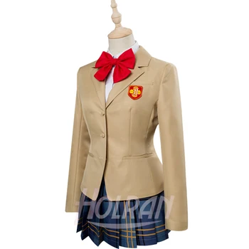 Anime Toaru Majutsu č Index Cosplay Misaka Mikoto Cos Halloween Party Kostým školskú uniformu námorníka šaty