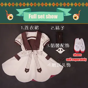 Anime Wc-Viazané Hanako-kun Jibaku Shounen Yashiro Nene Ningning Lolita JK Šaty Cosplay Kostým Halloween Oblek Pre Dievčatá Wome