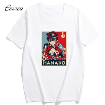Anime Wc-Viazané Hanako-kun Tričko T-Shirt Nene Yashiro Cosplay Kostým Hanako kun Letné tričko Tees Disfraz Oblečenie pre Ženy