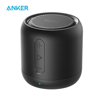 Anker Soundcore mini, Super-Prenosný Bluetooth Reproduktor s 15-Hodinový Čas, 66-Noha Dosahu pripojenia Bluetooth, Enhanced Bass Mikrofón