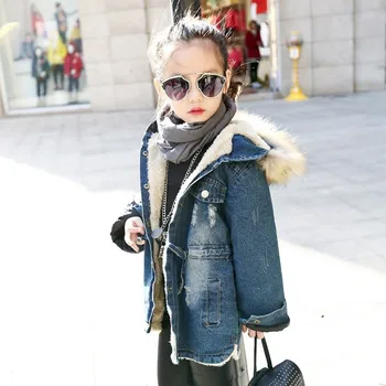 Anlencool 2020 nové jeseň zima dievča, kovboj bunda v kórejskej verzii hromadu pribrala spp windbreake dievčatá oblečenie