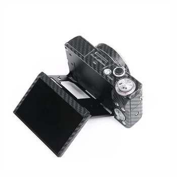 Anti-Scratch Pokožky Ochranný Film Pre Canon EOS G7X MarkIII G7XIII G7X3 Fotoaparát, Kožené Textúra Dekorácie-Nálepky