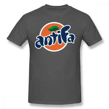 Antifa T Shirt Antifa T-Shirt Tlač Muži Tričko Krátke Rukávy Zábavné Nadrozmerné Bežné Bavlnené Tričko