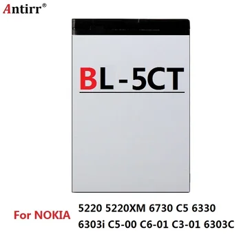 Antirr Originálne batérie BL-5C BL-5B BL-5F BL-5K BL-5J BL-5CT Mobilný Telefón Náhradné Batérie Pre Nokia Li-ion Nabíjacie Batérie