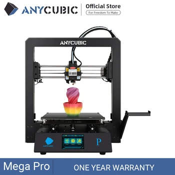 ANYCUBIC Mega Pro 3D Tlačiarne Tlač, Laserové Gravírovanie Dotykový Displej Tlač TPU Vlákna Dual Výstroj Vytláčacie 3D Laserové Tlačiarne