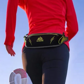 AONIJIE Jogging Pás Taška Fanny Hydratácie Pack Cestovné Vrecko, Kľúč Peňaženky Puzdro na Telefón Držiak na Hrudi Maratón Beh Pásu Vonkajšie