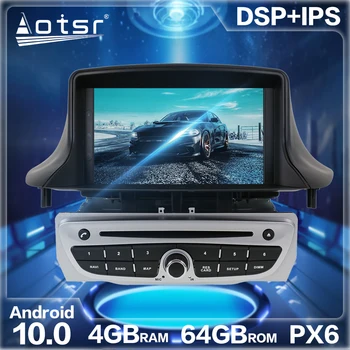 Aotsr PX6 Android 10.0 4+64 G autorádia GPS Navigácie DSP Na Renault Megane 3 Pôsobeniu Auto Stereo Video HD Multimediálne DVD Prehrávač