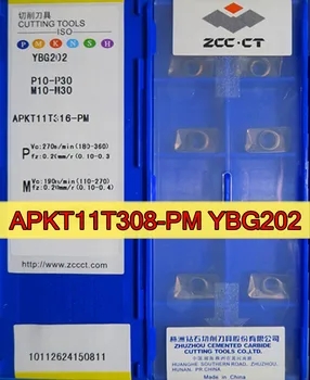 APKT11T308 APKT160408 PM YBG202 YBG212 YBG205 YBG302 YB9320 originálne Zcc.ct Karbidu vložiť