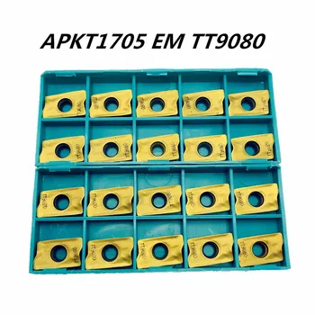 APMT1135 APMT1604 PDER TT9080 karbidu vložky otočných frézovanie nástroj APMT CNC sústruhu časti nástroj APKT1705 ZA TT9080