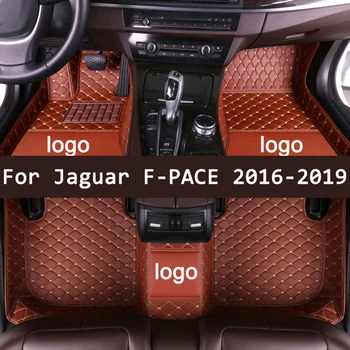 APPDEE Auto podlahové rohože pre Jaguar F-TEMPO 2016 2017 2018 2019 Vlastné auto nohy Podložky