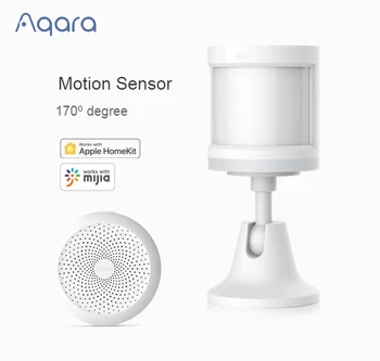 Aqara Smart Home Svetelný senzor Senzor Inteligentné Ľudské Telo Detekcie Dom Krytý Zariadenia pre Xiao Mijia Homekit