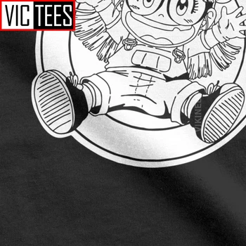 Arale T-Shirt pre Mužov Dr Prepad Toriyama Anime, Manga 90. rokov Roztomilý Robot 80. Ročník Čisté Bavlnené Tričko Veľkoobchod