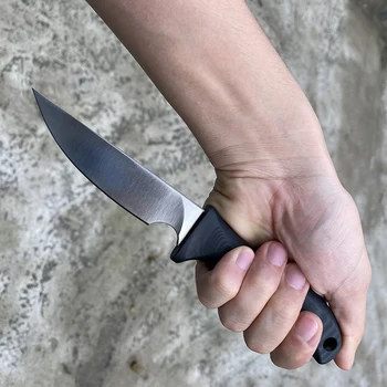ATS34 Ocele Bushcraft Nôž s Kydex Saje G10 Rukoväť Pevnou Čepeľou Noža Taktické Prežitie Nože Outdoor Camping Nože