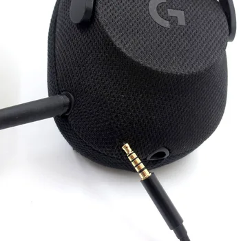 Audio kábel vhodný pre Logitech G233 G433 G PRO X herné headset kábel Audio kábel 200 CM