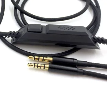 Audio kábel vhodný pre Logitech G233 G433 G PRO X herné headset kábel Audio kábel 200 CM