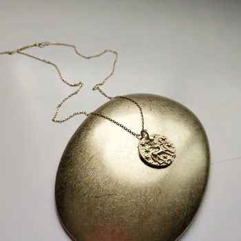 Autentické 925 Sterling silver barokový strelec prívesok neckalce zlaté Mince kolo súhvezdí náhrdelník šperky X181
